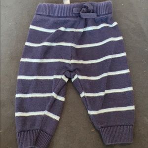Janie + Jack Striped Sweater Pants